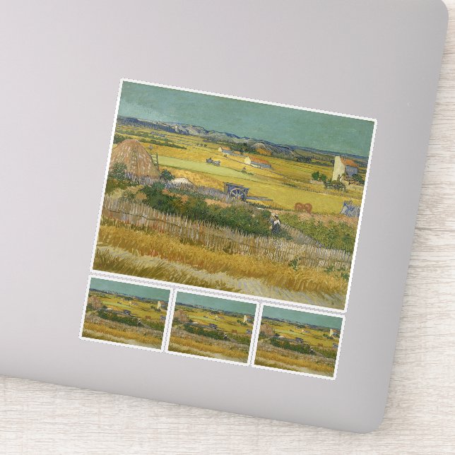 Adesivo Vincent Van Gogh, A Colheita, De Oogst (Detalhe)