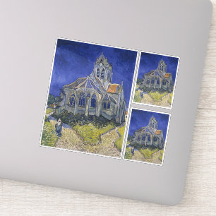 Adesivo Vincent Van Gogh, a Igreja dos Auvers