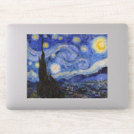 Adesivo Vincent Van Gogh - A noite de Starry