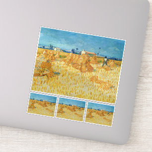 Adesivo Vincent Van Gogh, Colheita de Milho na Provença