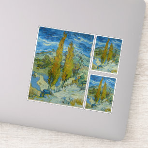 Adesivo Vincent Van Gogh, Dois Poplars nos Alpilles