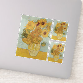 Adesivo Vincent Van Gogh - Girassóis, 3ª versão