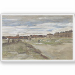 Adesivo Vincent van Gogh - Mulher de Scheveningen