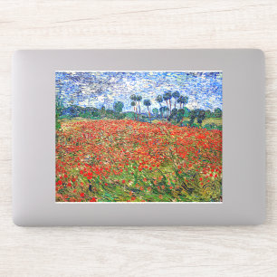 Adesivo Vincent van Gogh - Poppy Field