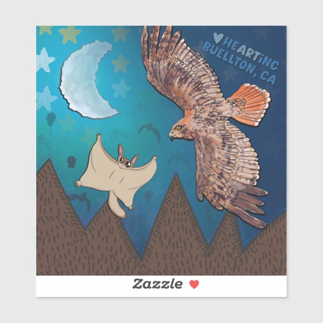 Adesivo Vinheta - Alta Voadora (Folha)