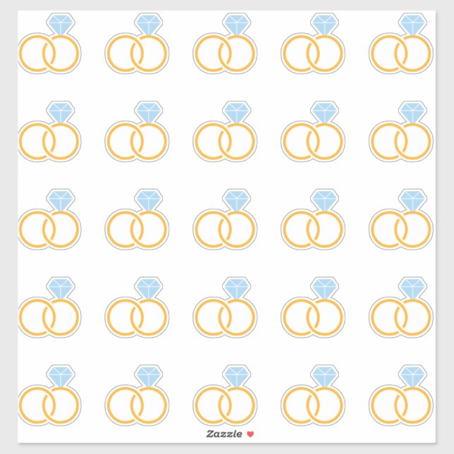 Adesivo Vinheta Beija-Corte Elegante De Casamento (Folha)