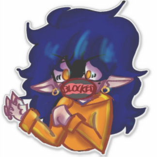 Adesivo Vinheta BLOQUEADA