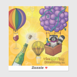 Adesivo Vinheta - Bolhas