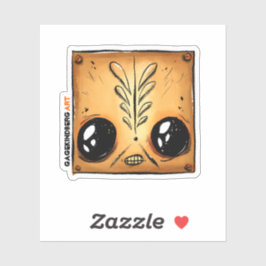 Adesivo Vinheta "BOXHEAD"