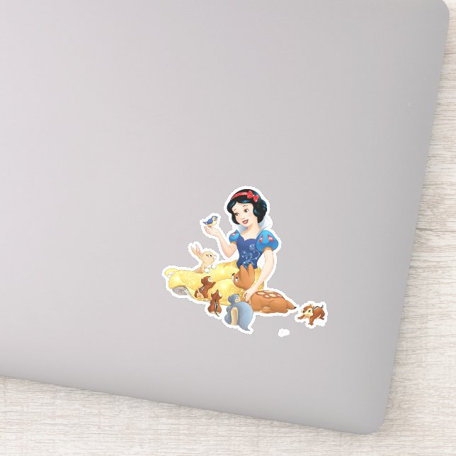 Adesivo Vinheta Branca de Neve (Detalhe)