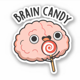 Adesivo Vinheta-caneta-candi-branca-anatomia cerebral