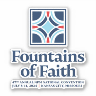 Adesivo Vinheta da Convenção de 2024