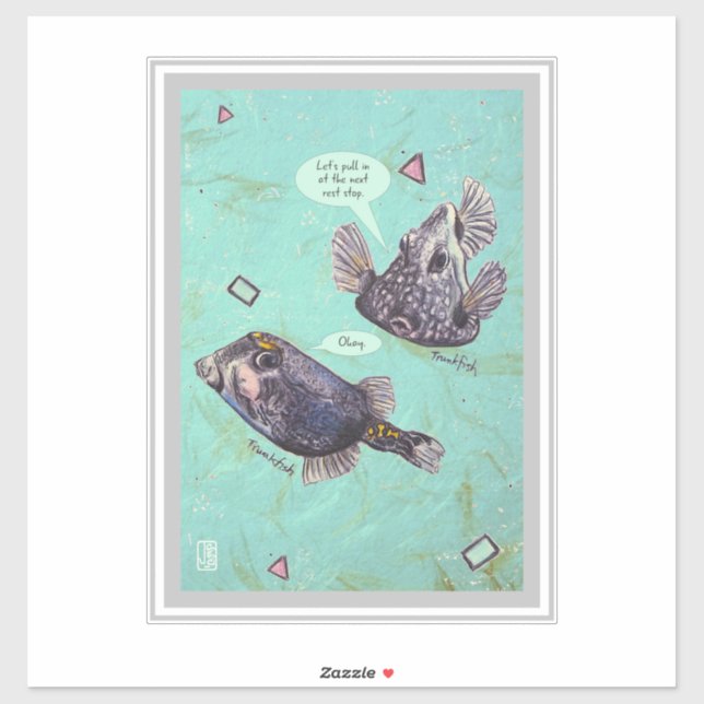 Adesivo Vinheta de 14" x 14" Vinil Suitcase (Folha)