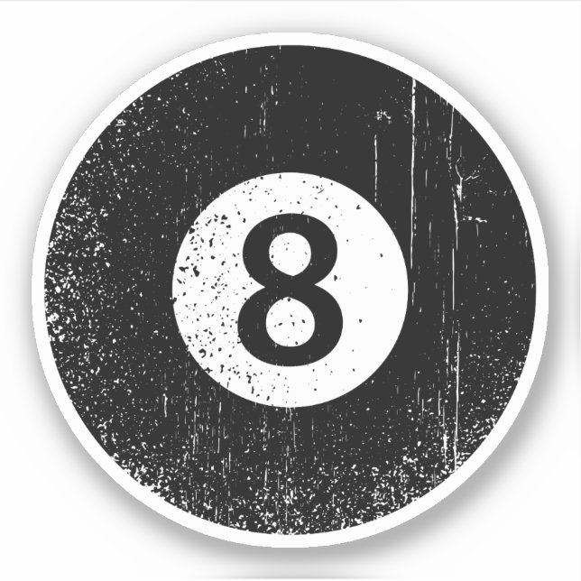 Adesivo Vinheta de bola vestida, amassada e amarrada (Frente)