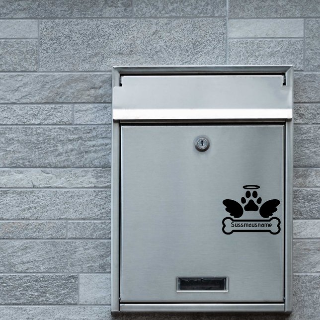 Adesivo Vinheta de caixa de correio para Pets LSF1V6 (Criador carregado)