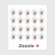 Vinheta de chocolate Strawberry Planner