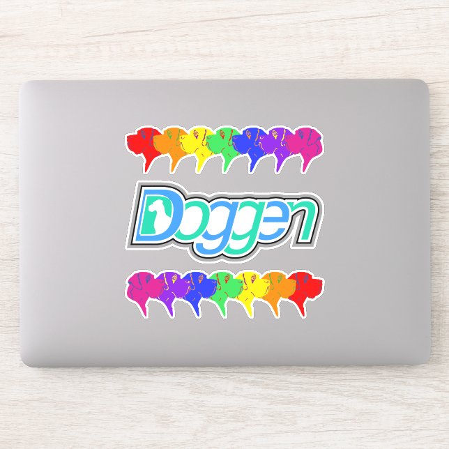 Adesivo Vinheta de contorno - Grandes Daners (Computador)