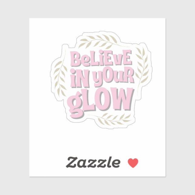 Adesivo Vinheta de Cotação Motivacional (Folha)