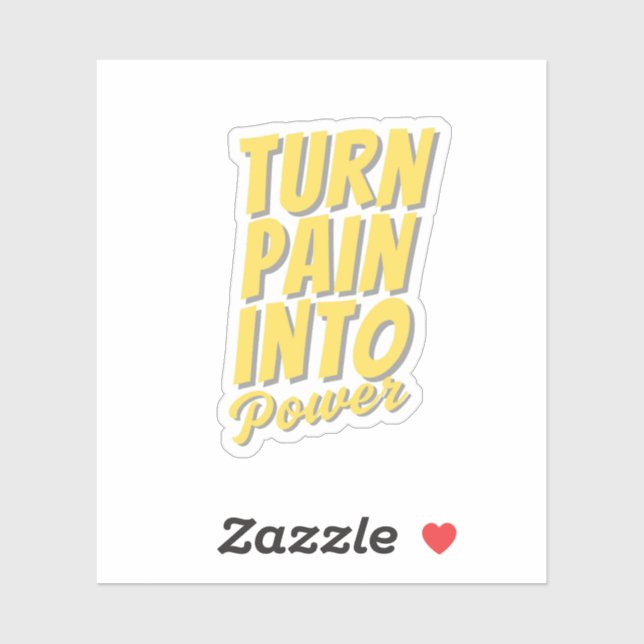 Adesivo Vinheta de Cotação Motivacional (Folha)