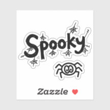 Vinheta de Doodle de Halloween Bonita