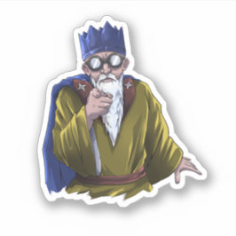 Adesivo Vinheta de escada de corridas da velha escola