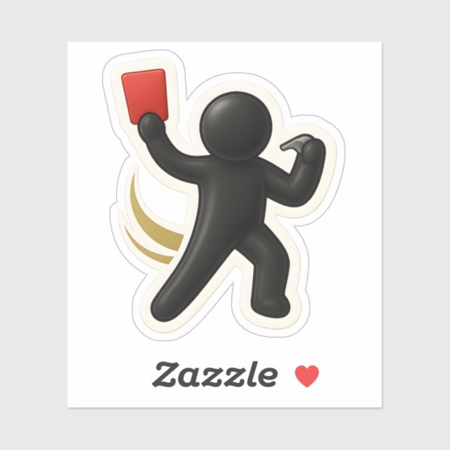 Adesivo Vinheta de futebol (Folha)