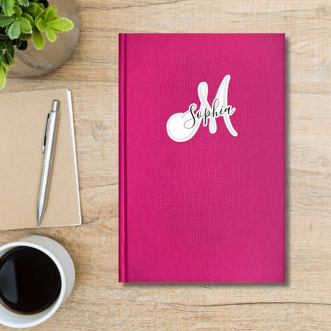 Adesivo Vinheta de Nome Manuscrito Monograma Personalizado (Criador carregado)