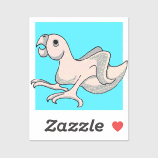 Adesivo Vinheta de Pintinho de papagaio