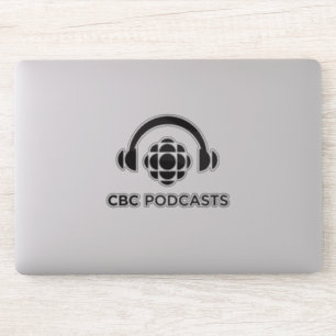 Adesivo Vinheta de Podcasts CBC