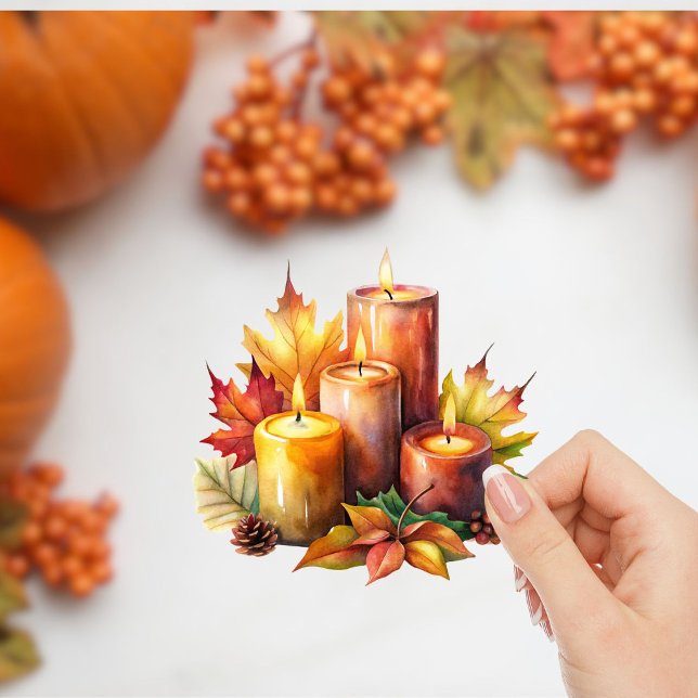 Adesivo Vinheta de queda personalizada (Criador carregado)