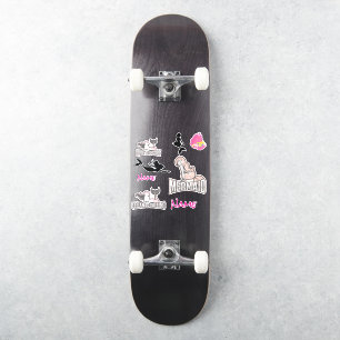 Adesivo Vinheta de Sereia de Aniversário