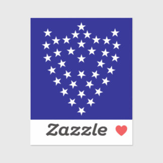 Adesivo Vinheta de Sinalizador de Batalha do General Sherm