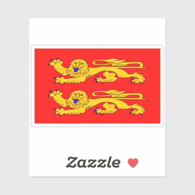 Adesivo Vinheta de Sinalizador Normanda (Folha)