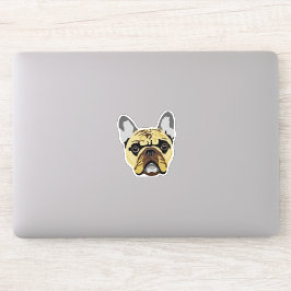 Adesivo Vinheta de telefone para o Laptop francês Bulldog
