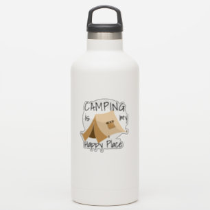 Adesivo Vinheta de Tent Camping Vinyl