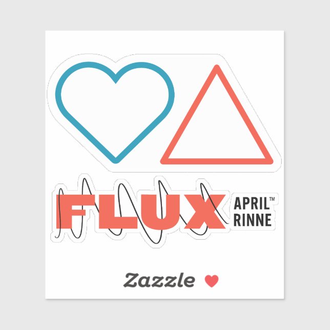 Adesivo Vinheta de vinil "Cai no Amor com Mudança" (Folha)