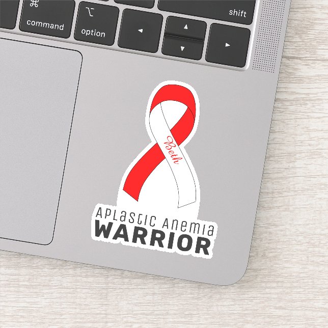 Adesivo Vinheta de vinil com anemia aplástica (Detalhe)