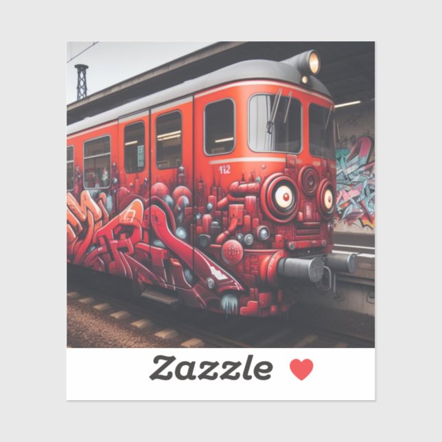 Adesivo Vinheta de vinil com corte personalizado de arte d (Folha)