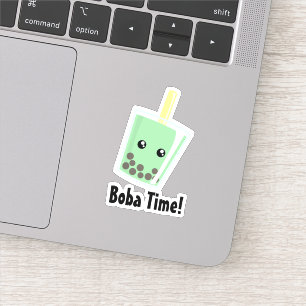 Adesivo Vinheta de vinil com corte personalizado de Boba T