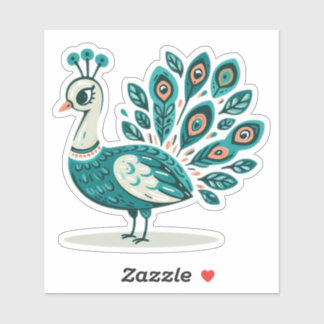 Adesivo Vinheta de vinil com corte personalizado de pássar