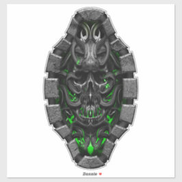 Adesivo Vinheta de vinil com corte personalizado Grenn bio