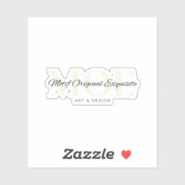 Adesivo Vinheta de vinil com corte personalizado LOGO