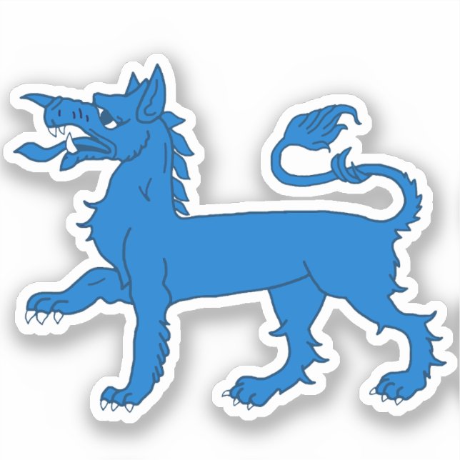 Adesivo Vinheta de vinil de corte personalizado SCA East K (Frente)