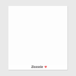 Adesivo Vinheta de vinil médio 6x6 - Adicionar a sua arte