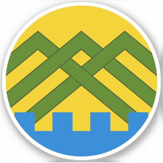 Adesivo Vinheta de vinil SCA Wyldewode (Frente)