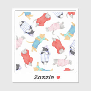 Adesivo Vinheta de vinilo CATÁLOGO PAJAMAS 4x4