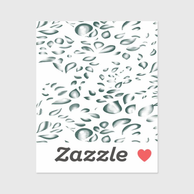 Adesivo Vinheta de vinilo com corte personalizado (Folha)