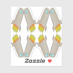 Adesivo Vinheta de vinilo com corte personalizado