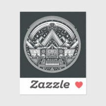 Vinheta de vinilo com corte personalizado