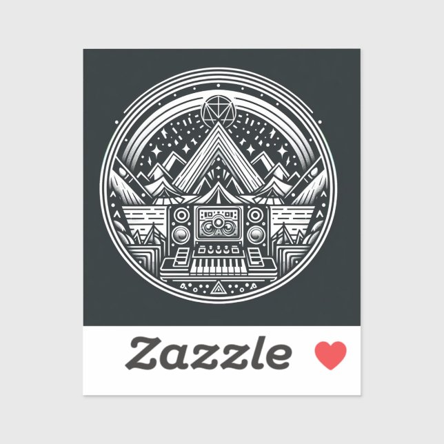 Adesivo Vinheta de vinilo com corte personalizado (Folha)